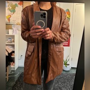 Pretty Little Thing Faux Leather Jacket